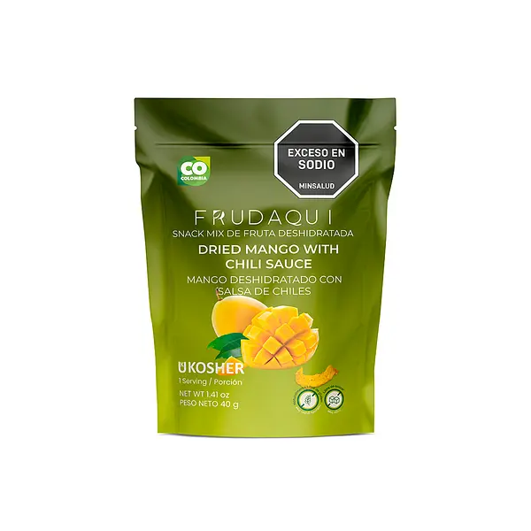 Snack Mango Deshidratado Con Tajin 40gr