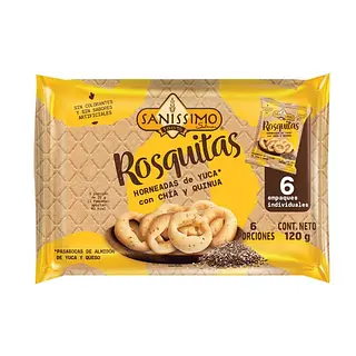 Bimbo Rosquitas De Chia 120gr
