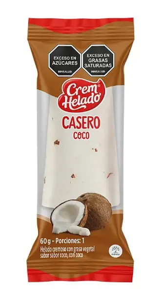 Helado Casero Coco