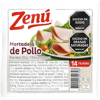 Zenu Mortadela Pollo