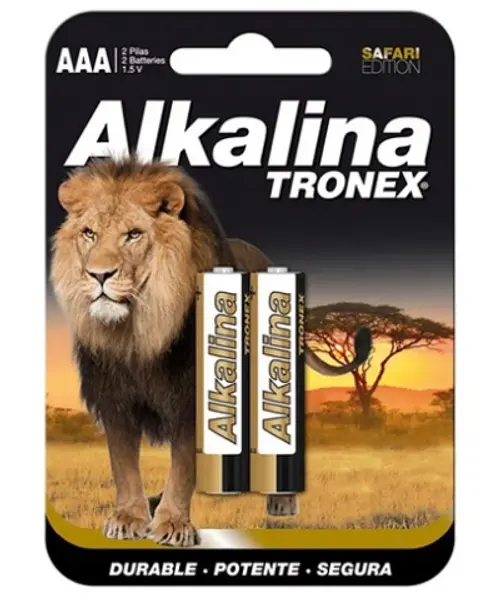 Tronex Pila Aaa Alkal Blister X2