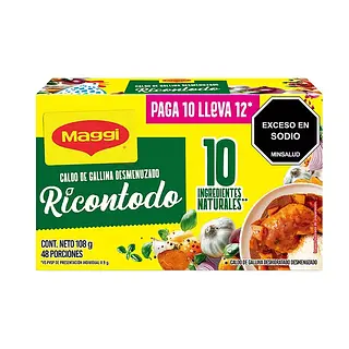 Maggi Ricontodo 12 Und * 9 G