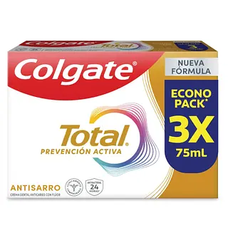 Colg Cd 75ml X3 Total12 Anti Sarro