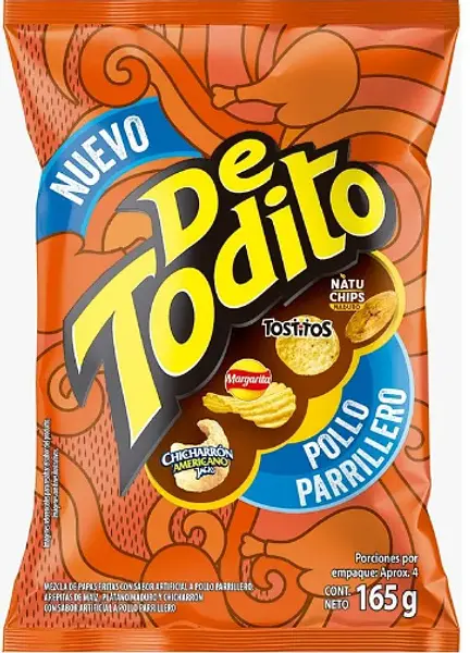 Detodito Pollo Parrillero 165 Gr