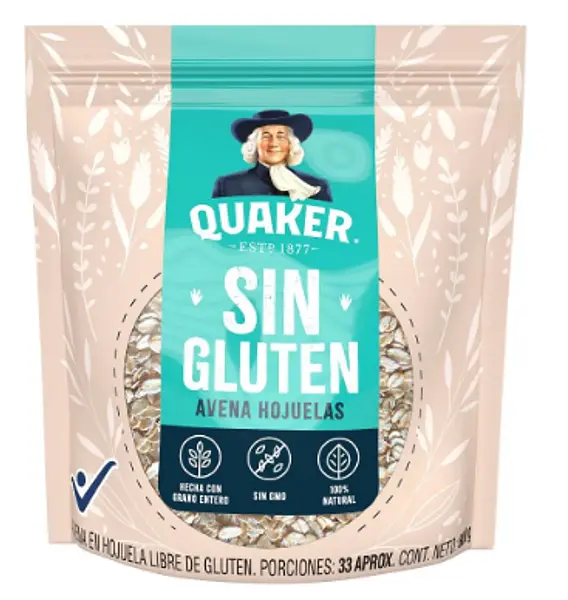 Quaker Avena Hojuela 800gr Sin Gluten