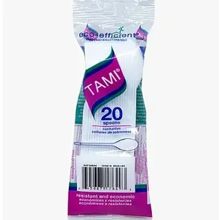 Tami Cuchara Dulcera Blanca X20