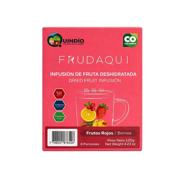 Infusiones Frutos Rojos Disp 8u