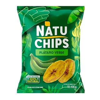 Natuchips Platano Verde 135g