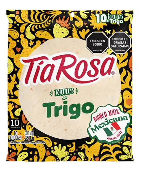 Bimbo Tortilla Trigo X10 250g
