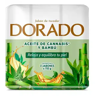 Jab. Dorado 110g X3 Canabis Y Bambu