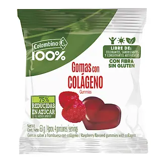 Colomb. Gomas 100% Colageno 63gr