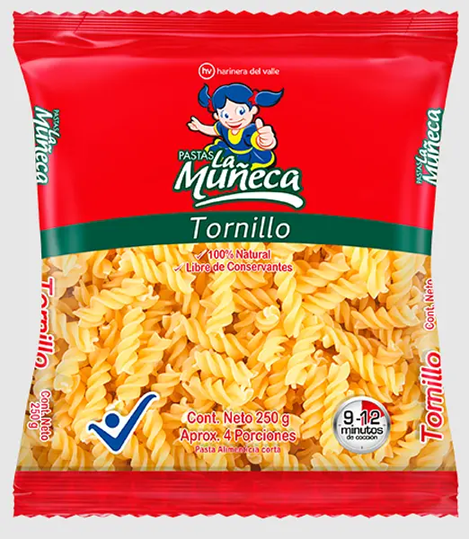 La Muñeca 250gr Tornillo