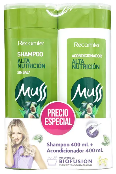 Muss Sh 400ml + Ac Alta Nutricion