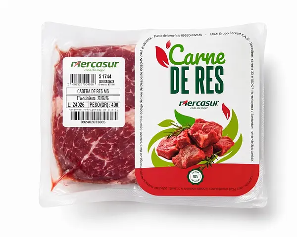 Carne Mercasur Cadera De Res Kilo