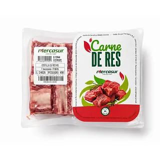 Mecasur Carne Costilla De Res Kilo