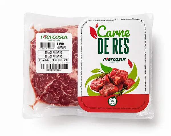 Carne Mercasur Bola De Pierna Kl
