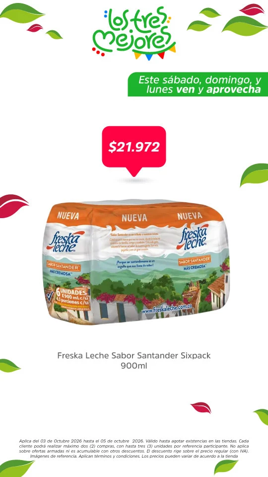 3M DCTO LECHE 