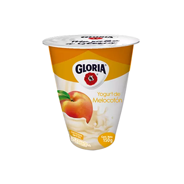 Yogurt Gloria Melocoton X 150 Gr