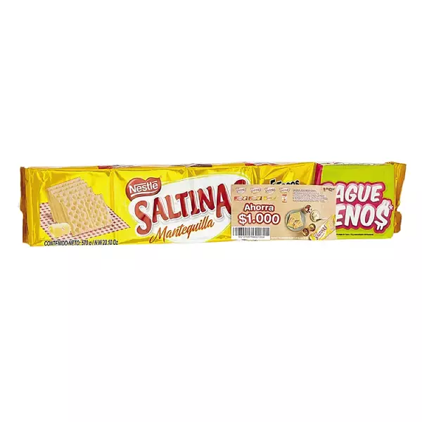 Saltinas 5 Tacos Mantequilla Pague Menos
