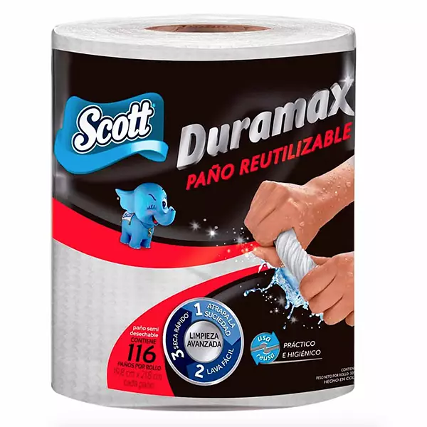 Toalla De Cocina Scott Duramax 2en1