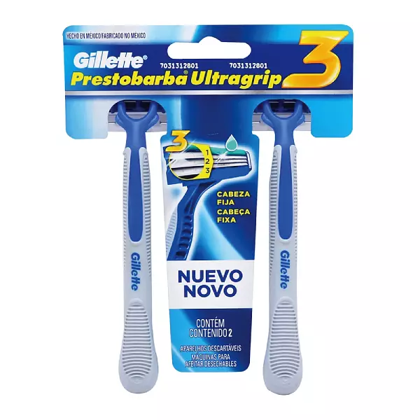 Gillette Prestobarba Ultragrip Pe
