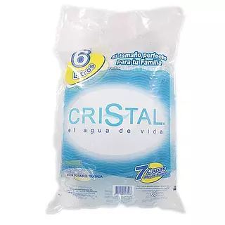Agua Cristal Bolsa
