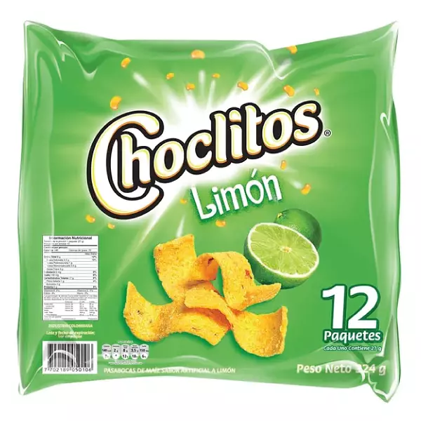 Choclitos De Limón X12