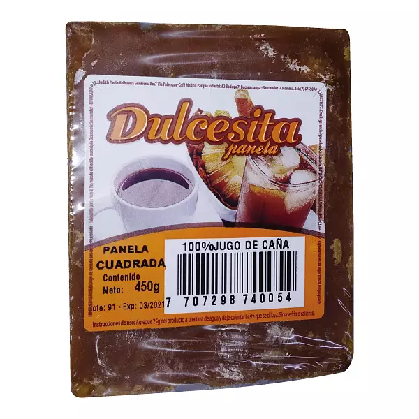 Panela Cuadrada Dulcesita