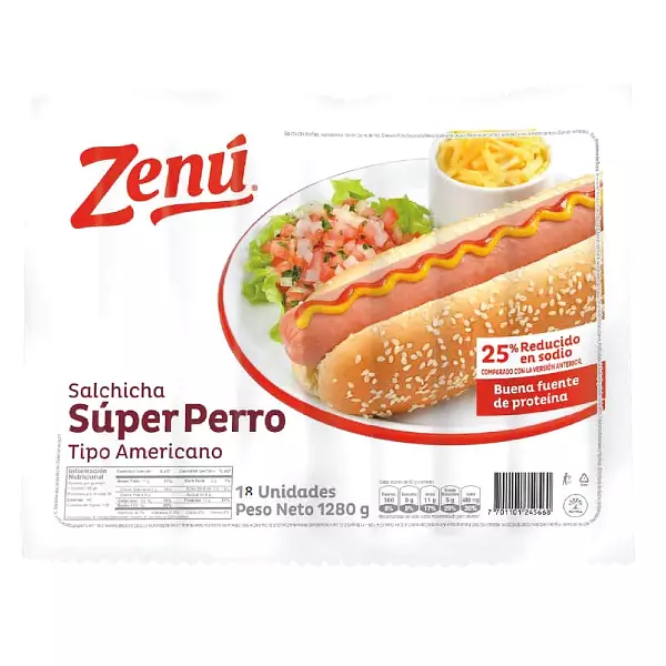 Zenu Salchicha Super Perro X18