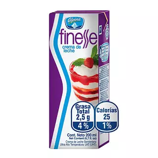 Crema de Leche Alpina Finesse
