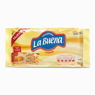 Marg. La Buena 125g Cremosa