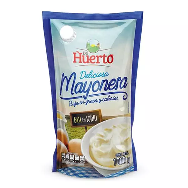 Del Huerto Mayonesa 1kilo