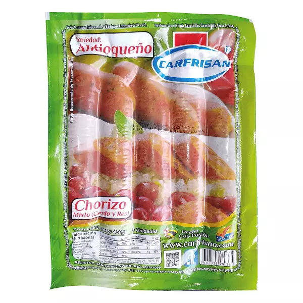 Carfrisan Chorizo Antioqueño