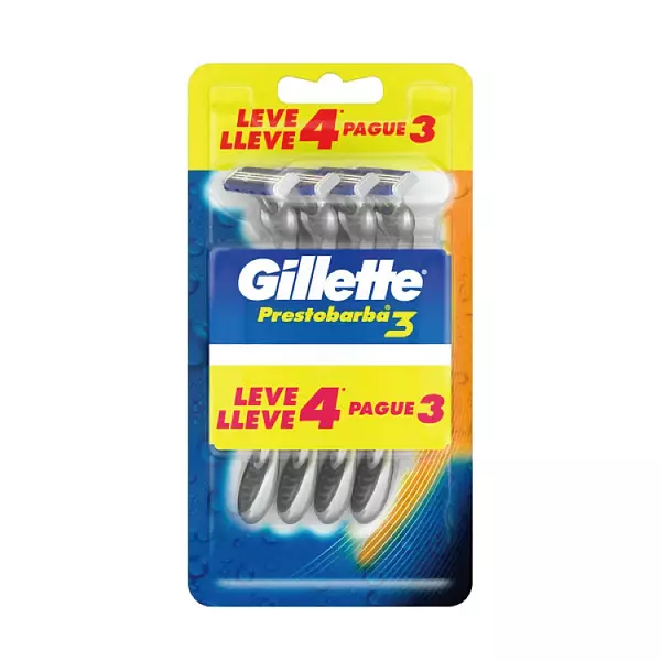 Gillette Prestobarba 3 Pague3 Lleve4
