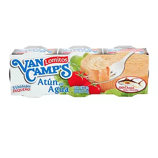 Atún Van Camps Lomitos En Agua X3