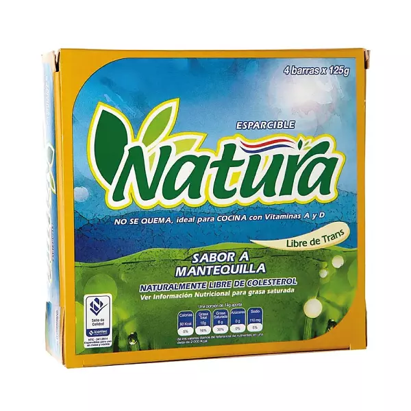 Marg. Natura 125gr X4