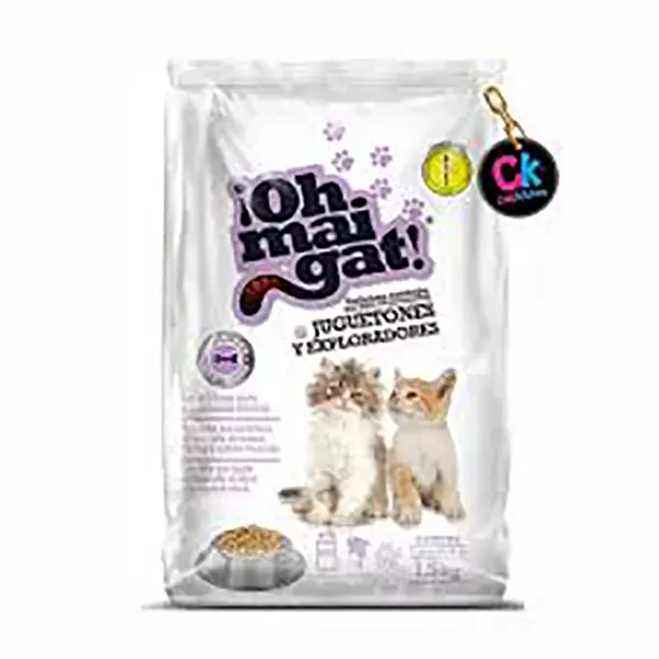 Purina para Gatos Ohmaigat Gatos Juguetones y Exploradores