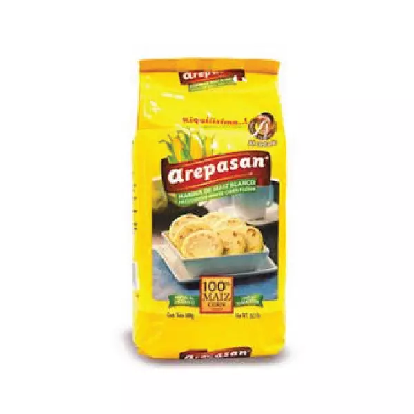 Arepasan Harina De Maíz Blanco 500gr