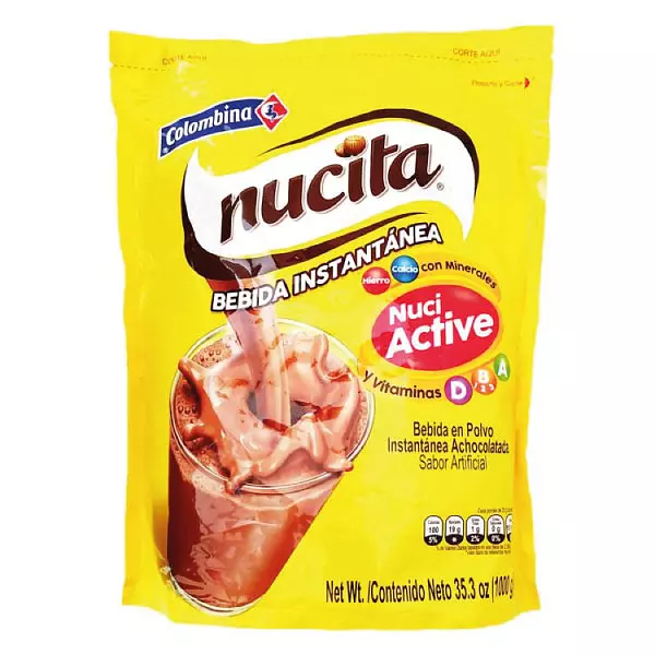 Colombina Nucita Bebida Achocolatada 1000gr