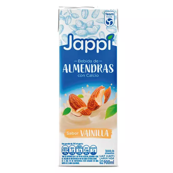 Leche De Almendras Jappi Vainilla Tetra