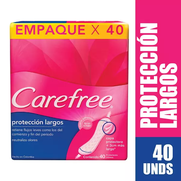 Protectores Carefree 40 Protectores Largos