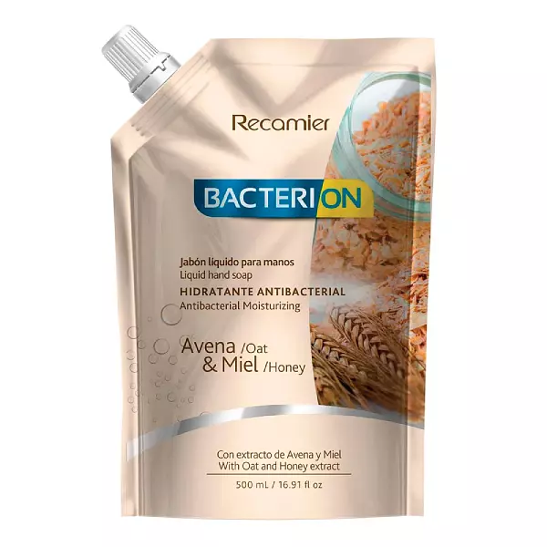 Bacterion Jabon Liquido Avena