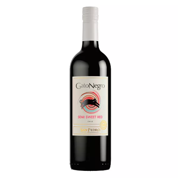 Vino Gato Negro Tinto Semi Sweet