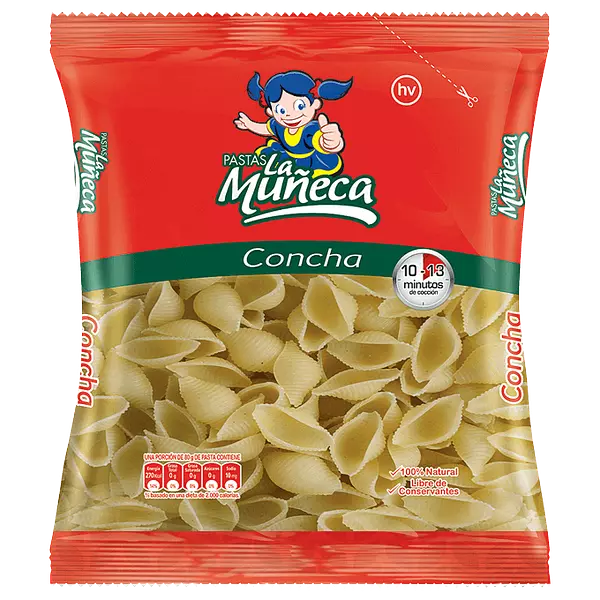 Pastas La Muñeca Concha