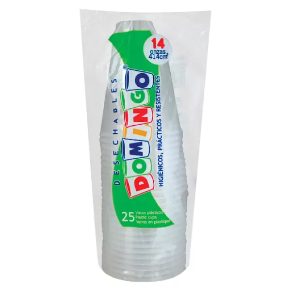 Vaso 14oz Trasl Domingo