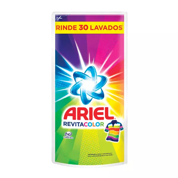 Detergente Ariel Liquido Revitacolor