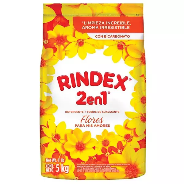 Detergente Rindex Flores para Mis Amores