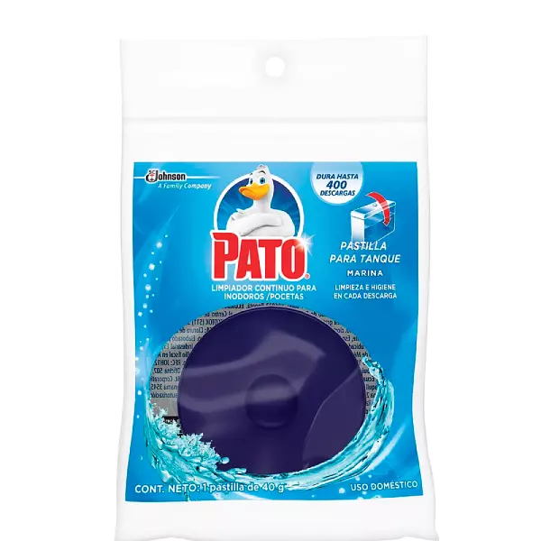 Pastillas Pato Tanque Bolsa Azul