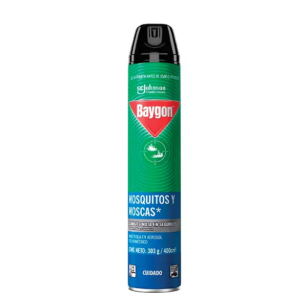 Insectisida Baygon Aerosol Voladores Azul