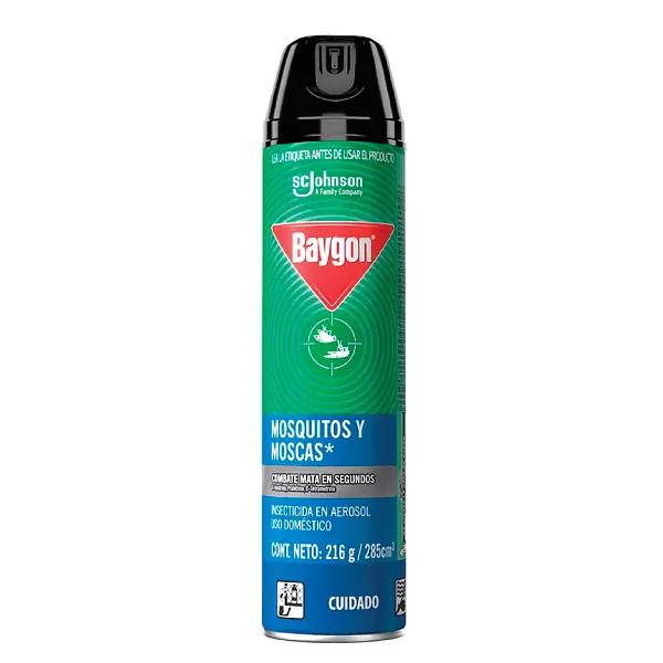 Insectisida Baygon Aerosol Zancudos Y Mosca